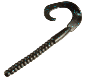 Berkley Black Blue Fleck 7" Power Worm
